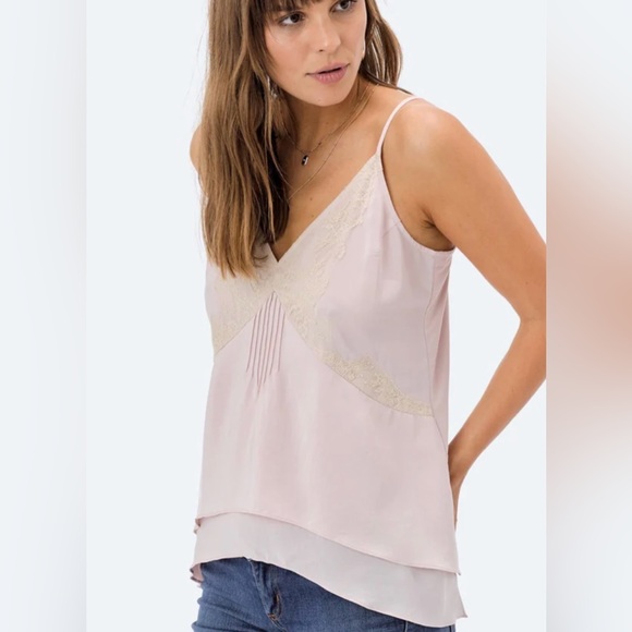 Lace Applique Cami - Picture 4 of 12